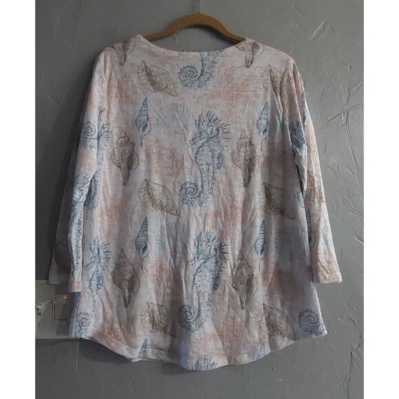 Astrologíe Tops Blouse Women L Polyester, Cotton, Spandex, 20 Inch Of Armp To... - Picture 5 of 11